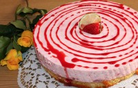 Erdbeer-Limetten-Torte